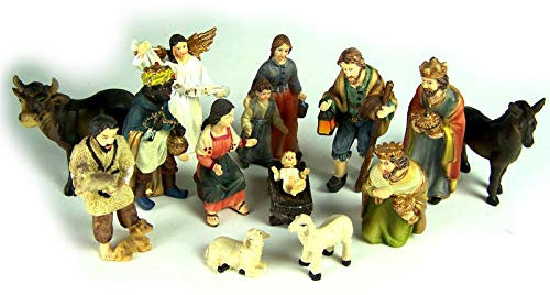 Bauernkrippe,13-tlg. Set, für 8cm Figuren