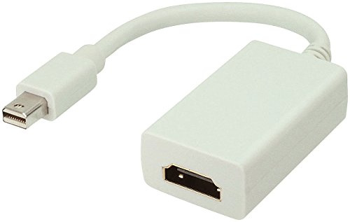 auvisio Converter: Adapter Mini-DisplayPort-Stecker auf HDMI-Buchse (Mini-DisplayPort-auf-HDMI-Kabel, Monitor-Adapter, DP)