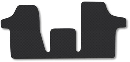 Mercedes Vito (2003-2014) 3mm Rubber Car Van Mats | Tailored Fit Durable Floor Mats Full Coverage Protection Waterproof Accessories Easy Clean Anti Slip Made in the UK