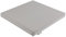 7even Hochwertiges Loungekissen Outdoor 50x50 - Silber-Grau Wetterfestes Sitzkissen für Gartenmöbel, Balkon & Terrasse 50x50x5 cm