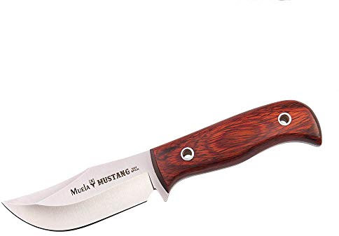 Muela Cuchillo Mustang 8R Mango Madera Coral Funda Multiposiciòn + Tarjeta Multiusos de Regalo