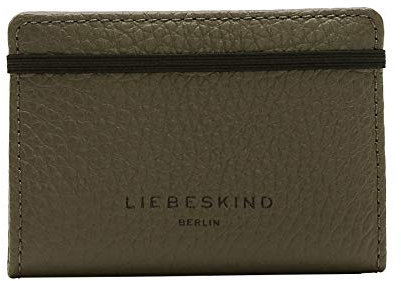 Liebeskind Berlin Helen Cardholer Kreditkartenhülle, Small (7 cm x 10.2 cm x 0.7cm), elephant green