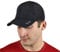TrailHeads Cap Herren Sommer Mit UV-Schutz - Schnell Trocknende Sport Kappe - UPF 50 Laufkappe - schwarz