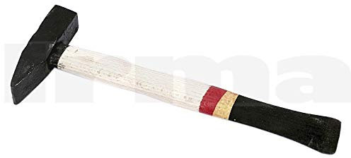 BSD Schlosserhammer 400g - Holzstiel Schlosserhammer, Ingenieurhammer