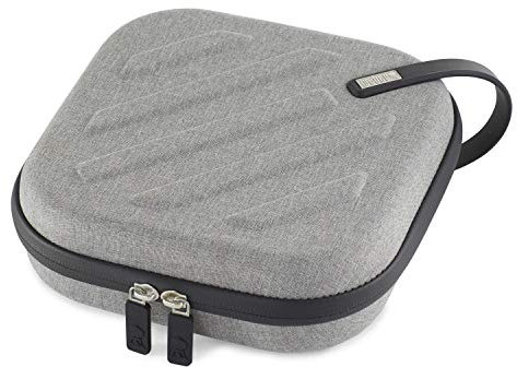 Weber Estuche de almacenamiento y transporte para termómetro Weber Connect Smart Grilling Hub, interior forrado de goma eva, espacio para el Hub, cable de carga y hasta 5 sondas - Gris (3251)