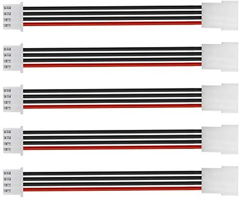 The Lord of the Tools 5pcs 3S LiPo Battery Balance Power Cable JST-XH 2.54mm Male Female Connector 22AWG Extended Charging Wires for RC Drone Quadcopter