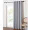 PONY DANCE Verdunkelungsvorhang Blickdicht 1 Stück H 210 x B 132 cm Thermovorhang Tür Kinderzimmer Gardinen Junge Vorhänge mit Ösen Blackout Curtain, Silbergrau
