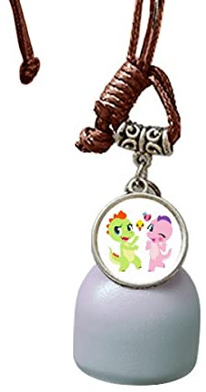 Dinosaurier Kingdom Love You Traumfänger Windspiel Auto hängende Glocke