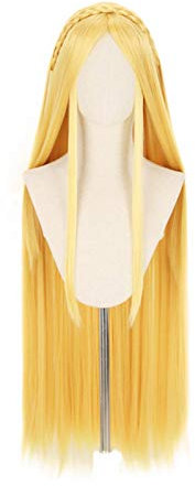 Anime Coser Die Legende von Zelda Atem der wilden Prinzessin Zelda Perücke Cosplay Kostüm Frauen Hitzebeständige synthetische Haare Halloween Perücken