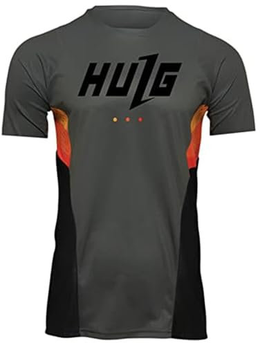Herren Radtrikot, Fahrradtrikot Kurzarm,Fahrrad Shirt Fahrradbekleidung Radshirt Für Männer, Atmungsaktive Cycling Jersey Schnell Trocknen Radsport Bekleidung (Color-05,XXL)