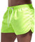 HAXNOHEY Uomo Pantaloncini da Bagno Asciugatura Veloce Spiaggia Shorts da Bagno con Tasche Coulisse Costume da Bagno Multicolore Verde Fluorescente M