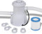 Yumeng Bomba de Filtro para Piscina, Depuradora Piscina, Manguera Depuradora, Motor Depuradora Piscina 300 GAL/h