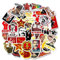 50pcs/Pack Gemischte Sowjetunion Stalin USSR CCCP Het -Aufkleber Lustige Graffiti Retro -Aufkleber Für Skateboard -gepäck -Laptop -Gitarre