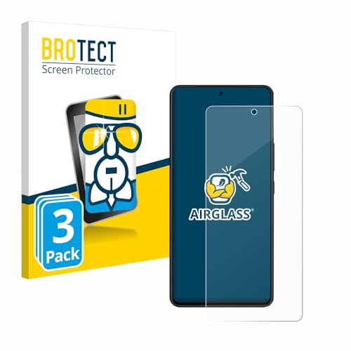 BROTECT Schutzglas für ASUS ROG Phone 8 Pro | 3 Stück Transparenter Displayschutz Made in Germany Schutzfolie Panzer Folie Glas 9H Anti-Fingerprint Einfache Montage Clear