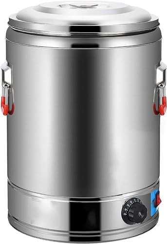 Urne de restauration commerciale 30L, chaudière à eau chaude de restauration robuste et résistante aux chutes, chaudière à eau chaude de restauration de magasin de thé au lait et au café