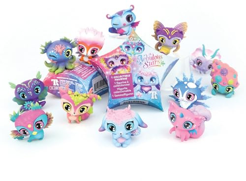 Nebulous Stars 11442 - Collectible Animoulous Figurine Serie 1, zufällige Sammelfigur in Sternenbox, inkl. Sammelsticker, Collectable für Sammler und Fans