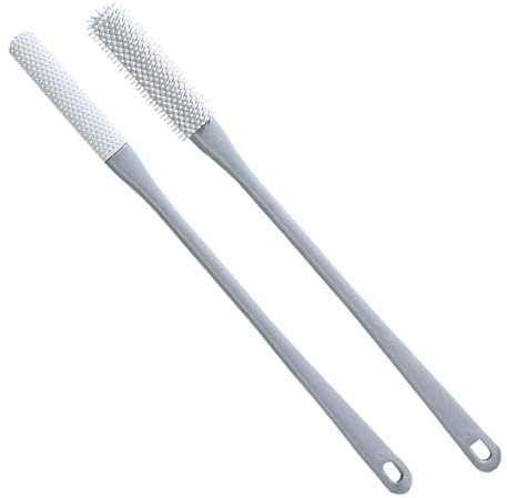 Toe Brush, Toe Gaps Cleaning Brush, Silicone Toe Brush, Soft Rubber Between Toes, Long Handled Toe Cleaning Brush, Brush, Soft Bristle For Foot Scrubbing