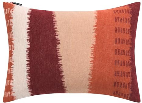 David Fussenegger Kissenhülle Boho 40x60cm Kissenbezug aus Recycling-Baumwolle nachhaltig produziert ÖkoTex100 GRS Made in Austria Farbe Terracotta
