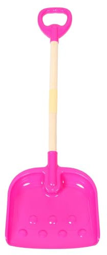 Supvox Junge Mädchen Schneeschaufel Aus Kunststoff Interlockendes Design Leicht Und Tragbar Für Strand Und Schnee Rosa Langlebig Für Kreatives Spielen Im Freien