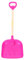 Supvox Junge Mädchen Schneeschaufel Aus Kunststoff Interlockendes Design Leicht Und Tragbar Für Strand Und Schnee Rosa Langlebig Für Kreatives Spielen Im Freien