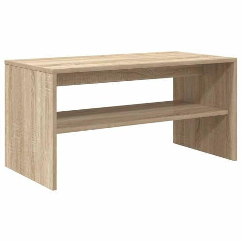 vidaXL TV-Schrank Sonoma-Eiche 80x40x40 cm Holzwerkstoff, TV-Möbel, Fernsehtisch, Medienschrank, Fernsehschrank, TV-Konsole, TV-Bank, TV-Regal