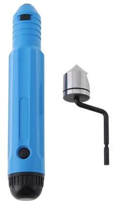 YINETTECH 1Pc Smusso Per Foro Interno Sbavatura Riparazione Lama Sbavatura Svasatura Set Di Utensili BC1651 NB1000 Per Plastica Alluminio Rame Acciaio Legno 63x16.5x3.2mm