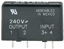 Crydom Halbleiterrelais MP240D4 4A Kontaktspannung (max.): 280 V/AC bei Nullspannung 1 Stück