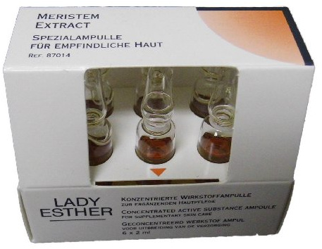 Lady Esther Cosmetic Ampullen Meristem Extract 12 ml