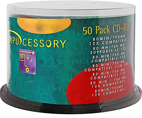 Compucessory 72102 CD-RW Marken Oberfläche 700 MB/80