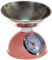Bestron Balance de cuisine analogique avec plateau de pesée amovible, Design rétro, Sweet Dreams, Capacité de charge : 5 kg, Rose