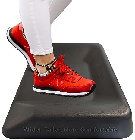 Aktive Stehtischunterlage: Nicht flache Anti-Ermüdungsmatte mit Massageball, große Anti-Ermüdungsmatte, ein Muss für Büro-Schreibtisch-Zubehör, ergonomische Anti-Ermüdungsmatte, Anti-Ermüdungsmatte,
