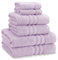 Catherine Lansfield Zero Twist 6 Piece Towel Bale Lilac