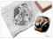 Stempel Fotostempel Portraitstempel Bildstempel Hochzeitsstempel - nach DEINEM Foto personalisiert Hochzeitsgeschenk für Paare - zAcheR-fineT