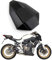 Artudatech Motorrad Soziusabdeckung Sitzkappe Verkleidung Heckabdeckung Rücksitzbezug Rear Seat Cowl Fairing Tail Cover für Yamaha MT-07 FZ-07 FZ07 2013-2017