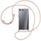 mtb more energy® Handykette kompatibel mit Sony Xperia XZ Premium (G8141, G8142 / 5.5'') - roségold - Smartphone Hülle zum Umhängen - Anti Shock Strong TPU Case