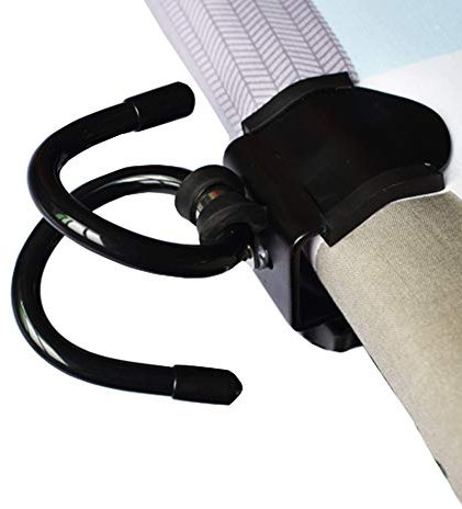 YYST Steam Iron Cord Holder Cord Minder with Universal Clip Black
