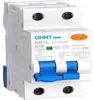 Chint 203016 Fehlerstrom-Schutzschalter 1polig 6 A