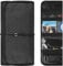 GEEKRIA Elite Guitar Accessory Organizer, Foldable Bag, Easy Access Pockets Case, Picks Parts Holder Storage (Dark Grey)