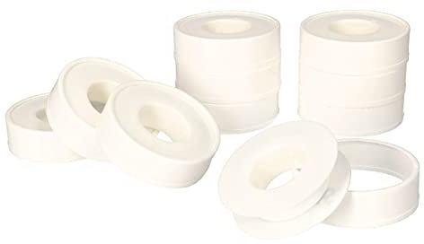 KOTARBAU® 10er Set Teflonband Weiss - PTFE Gewinde Dichtungsband 10 m