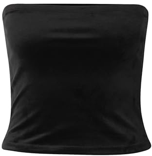 Urban Classics Maglietta da Donna, Nero, XXXL
