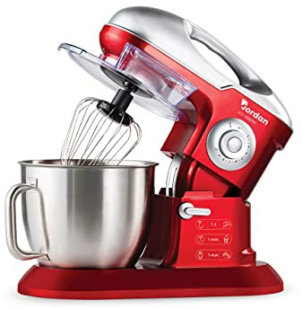 WeGeek, Impastatrice Planetaria 1900W, Capienza 8 Litri, 10 Velocità + Pulse, 3 Accessori Inclusi, Garanzia 2 Anni