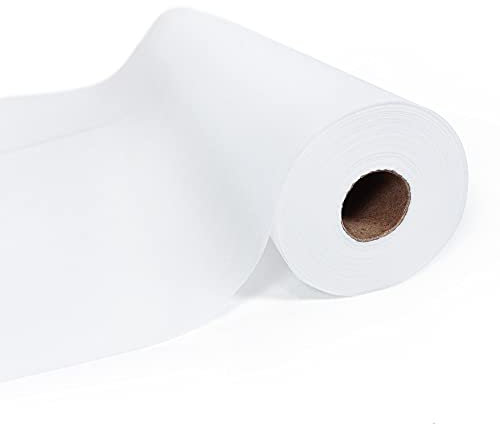 Cotouni Lot de 6 rouleaux de 50 feuilles perforées pour table d'examen - Papier non tissé - 30 g/m² - Jetables - Sans latex - Recyclables - 179,1 x 76,2 cm