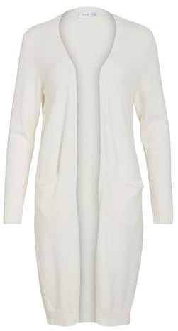 Inconnu VIRIL Long L/S Knit Cardigan - Noos, White Alyssum, XXL