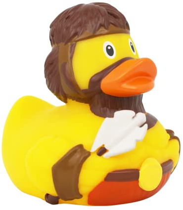 Lilalu HERCULES RUBBER DUCK Novelty Gift Collectable