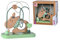 Eichhorn - Baby Hipp Motorikschleife mit 2 Schleifen und Eselmotiv, 6x18x18cm, 100% FSC Zertifiziertes Buchen- und Birkenholz, ab 1 Jahr