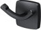 AM.PM Doppelhaken Handtuchhalter, Edelstahl Schwarz Matt, Wandmontage