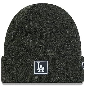 New Era Los Angeles Dodgers MLB Green Black Team Cuff Beanie - One-Size