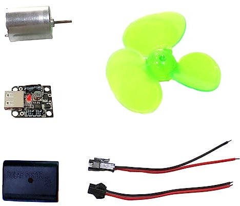 Set di Generatori Eolici Portatili, Turbina Motore Alternatore Autogenerazione di Emergenza Telefono Caricabatterie Kit Generatore