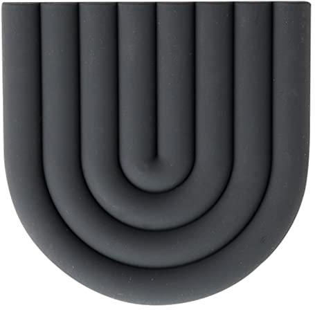 Poupangke Dessous de Plat en Silicone, Dessous de Plat Arc-en- en Silicone pour casseroles et poêles Chaudes, Tapis résistant à la Chaleur, Dessous de Plat Multifonctionnel pour poêles Chaudes et