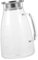 Zerodeko caraffa filtrante in plastica brocca per bevande water flask teiera bollitore brocca di distributore di acqua per feste con coperchio bottiglia d'acqua fredda succo Bicchiere
